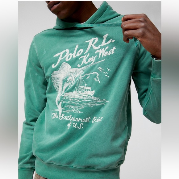 Polo Ralph Lauren Nautical Hoodie Sweatshirt - Picture 2 of 4